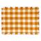 DII® Pumpkin Spice Heavyweight Check Fringed Placemat Set